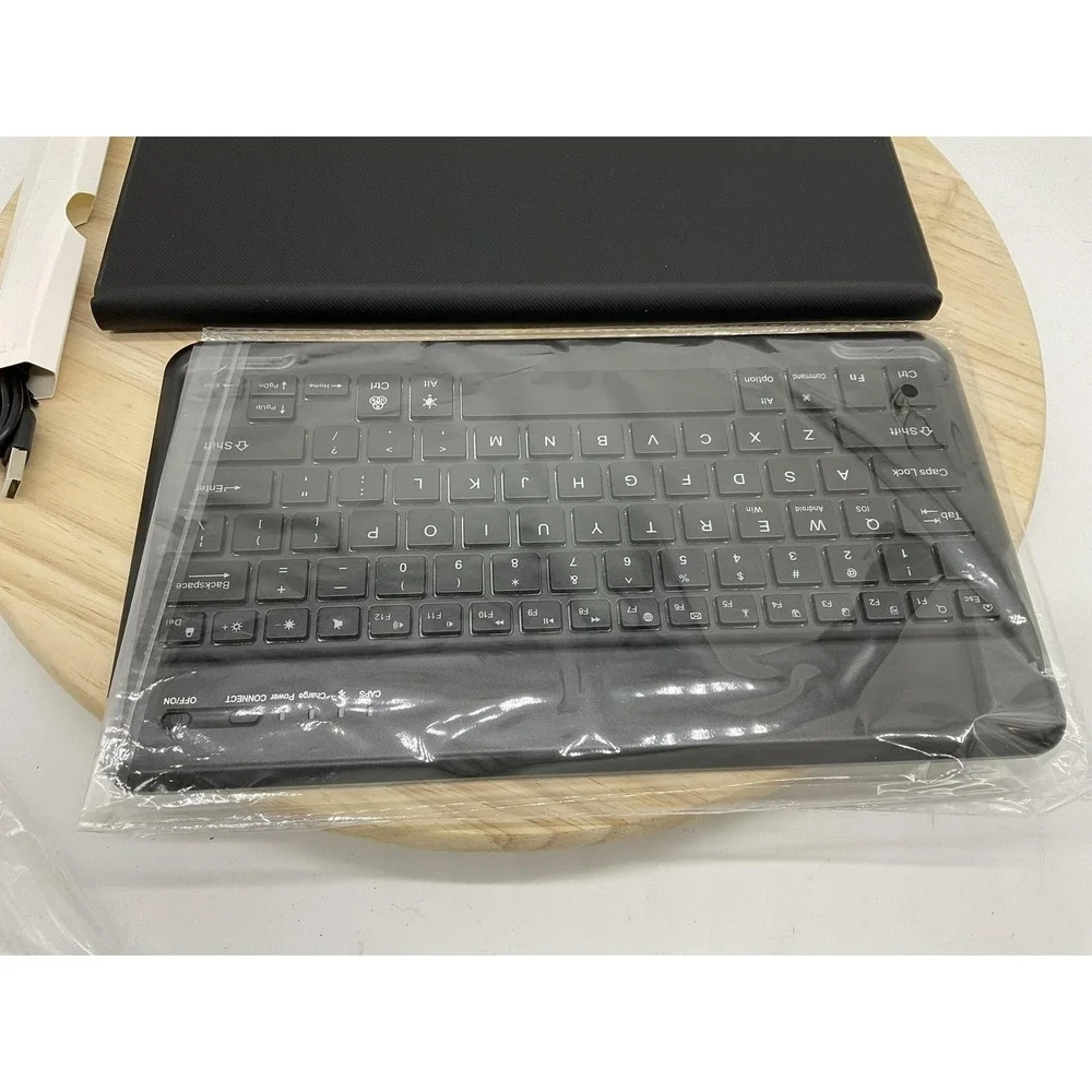 FAYUO Wireless Bluetooth Keyboard Case For Samsung Galaxy Tab Tablet Black